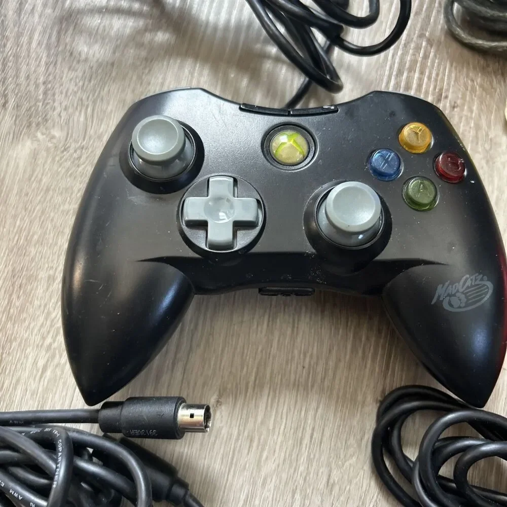 Xbox 360 Third Party Wired Controller Lot Of 4 Marvel Disney Infinity UNTESTED